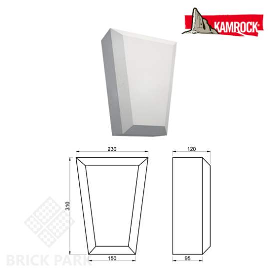 Замковый камень Камрок зк 310 а