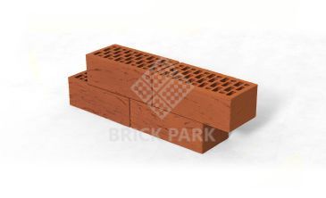 Кирпич BRAER красный риф NF 1,4