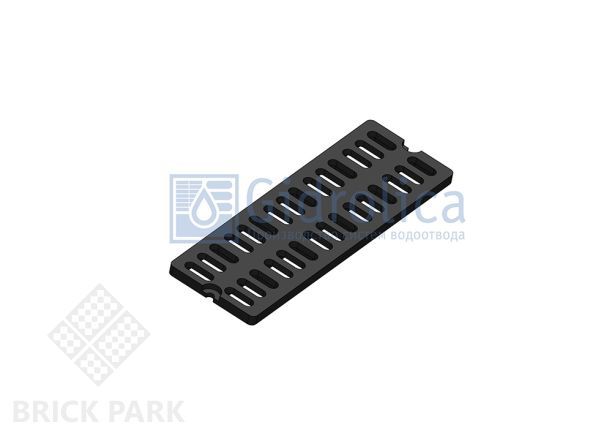 Решетка водоприемная СЧ 750*250*27 – чугунная, кл. D400