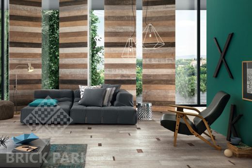 Керамогранит Italgraniti Scrapwood Wind 20x120