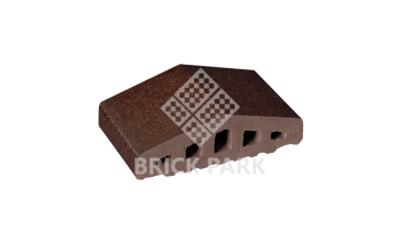 Кирпич для ограждений King Klinker Глазированный Коричневый 180/120x100x58