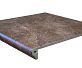 Клинкерная ступень флорентийская Interbau Abell 310x320x9,5 Rotbraun 271