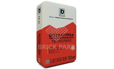 Штукатурка тепло-звукоизоляционная De Luxe ТЕПЛОЛЮКС