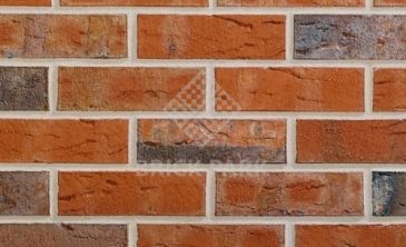 Клинкерная плитка Abc Schuttorf R 0858 Grafschafter Rot-Kohlebrand wasserstrich