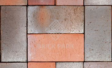 Клинкерная брусчатка Roben Pflasterklinker ALTONA blau-rot