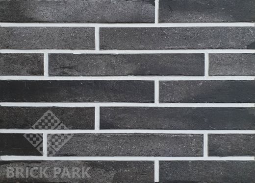 Клинкерная плитка под кирпич Interbau - Brickloft Anthrazit 360х52х10