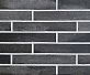 Клинкерная плитка под кирпич Interbau - Brickloft Anthrazit 360х52х10