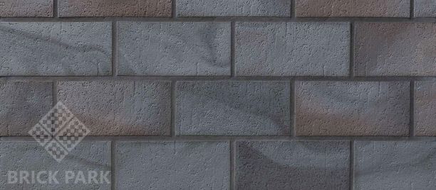 Клинкерная тротуарная плитка Stroeher Spaltklinker 336 Metallic Schwarz 240x115x18