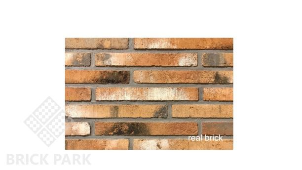 Плитка ручной работы угловая Real Brick Коллекция 1 RB 1-03 Глина
