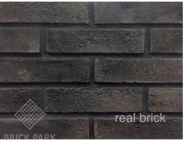 Кирпич ручной формовки Real Brick КР/0,5ПФ угловой RB 11 умбра 