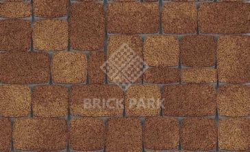 Тротуарная плитка Каменный век Классико Stone Base Желто-коричневый 57×115×60