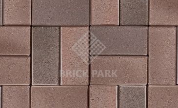 Клинкерная брусчатка ABC-Klinkergruppe Heidebunt 200х100х45