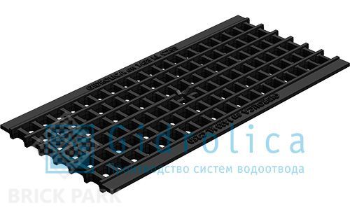 Решётка водоприёмная Gidrolica Standart РВ-20.24.50 - ячеистая чугунная ВЧ, кл. С250