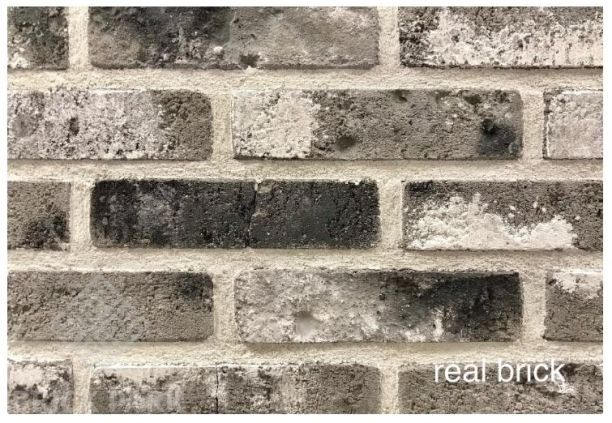 Кирпич ручной формовки Real Brick КР/0,5ПФ угловой loft RB 12 серебро  