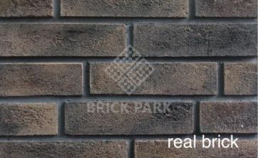Кирпич ручной формовки Real Brick КР/0,5ПФ угловой RB 05 коричневый  
