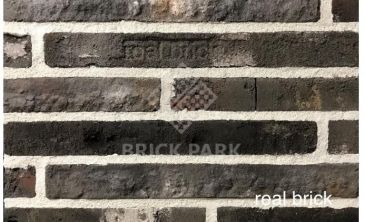 Кирпич ручной формовки Real Brick КР/1 ПФ Ригель рядовой antic RB 13 глина античная графитовая