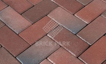 Клинкерная Брусчатка Wienerberger Rotblaubunt 80