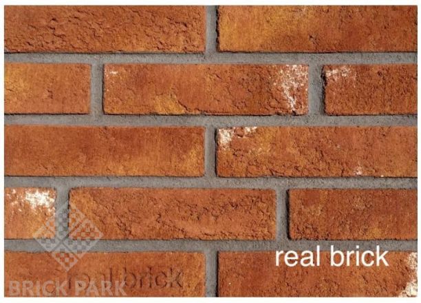 Кирпич ручной формовки Real Brick КР/0,5ПФ RB 15 терракотовый