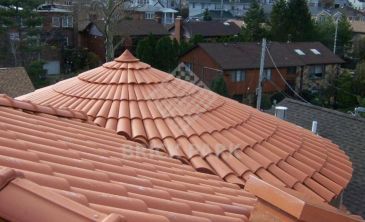 Черепица La Escandella Mixed 'S' Roof Tile Large RED 
