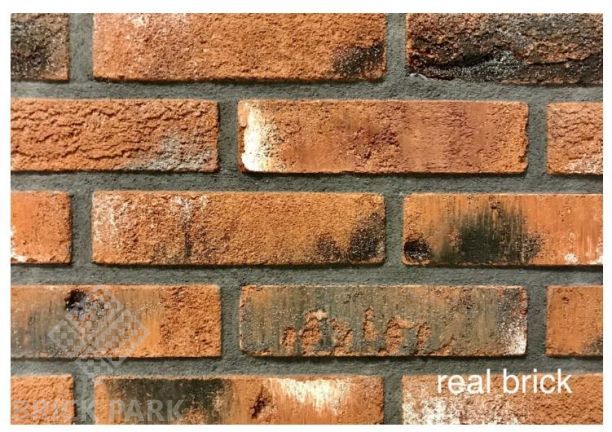 Кирпич ручной формовки Real Brick КР/0,5ПФ угловой RB 03 глина
