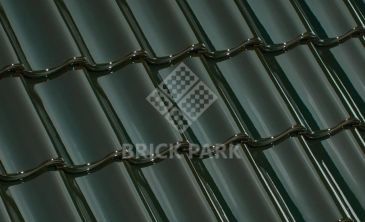 Черепица керамическая IDEAL VARIABEL malachitgrün 121