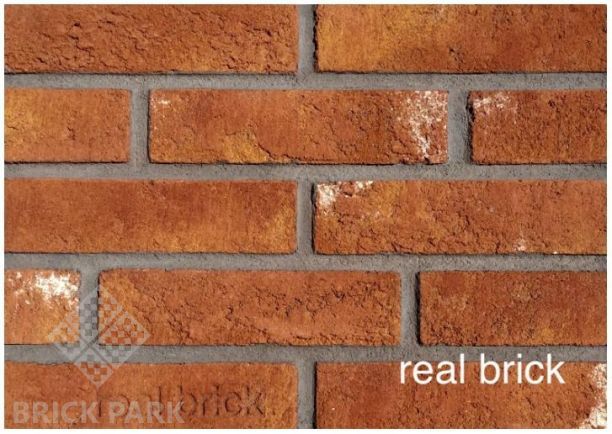 Кирпич ручной формовки Real Brick КР/1ПФ RB 15 терракотовый