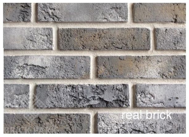 Кирпич ручной формовки Real Brick КР/0,5ПФ Ригель RB 12 платиновый