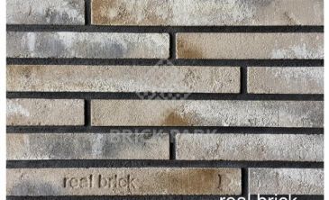 Кирпич ручной формовки Real Brick КР/0,5ПФ Ригель 2 угловой RB 01 маисовый