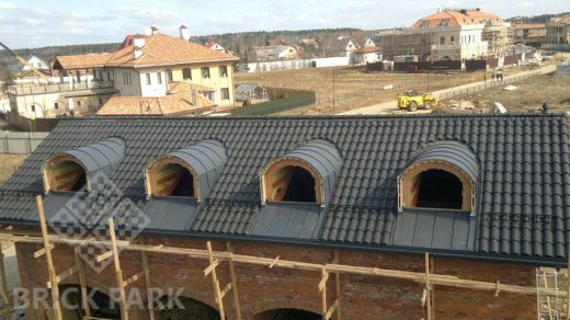 Черепица La Escandella Mixed 'S' Roof Tile Large RED Slate