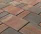 Бетонная брусчатка БРАЕР Старый город Ландхаус Color Mix Тип 4 / Койот 80x160x80