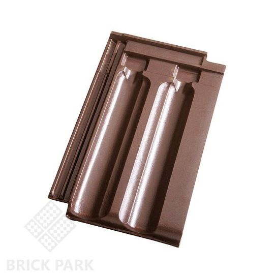 Черепица керамическая Koramic Tradi 15 Old Black Engobe