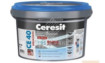Затирка цементная для швов Ceresit CE 40 Aquastatic Натура 2 кг