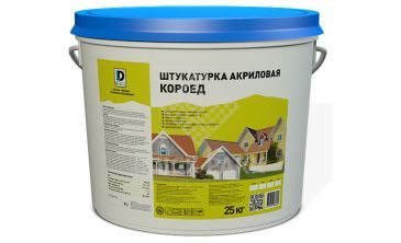 Готовая акриловая декоративная штукатурка De Luxe КОРОЕД