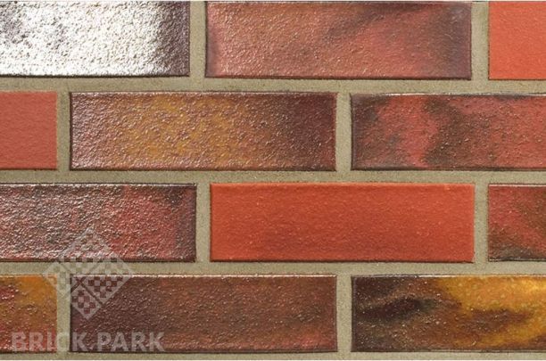Кирпич Abc 7554 Norderney rot bunt schmolz NF