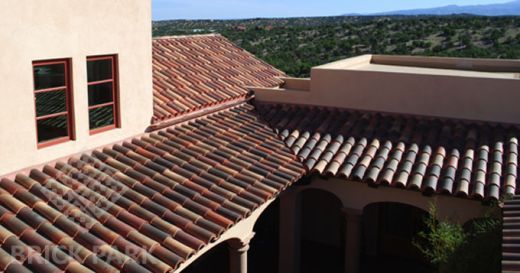 Черепица La Escandella Curved Roof Tile T5 RED Tossal