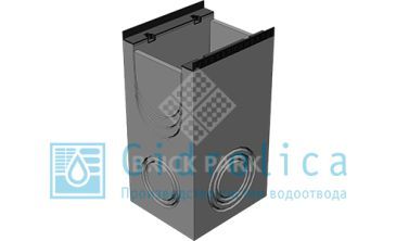 BGM пескоуловитель для тяжелых нагрузок DN300, 500/440/900, односекционный, с чугунной насадкой