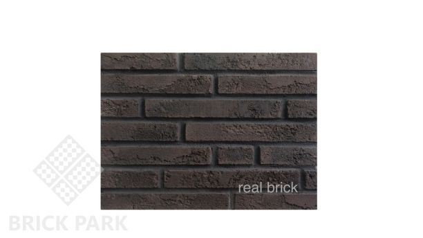 Плитка ручной работы угловая 20мм Real Brick Коллекция 1 RB 1-06 Горький шоколад