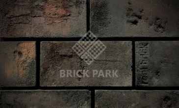 Плитка ручной работы Real Brick Коллекция 5 Травертин RB 5-13 Графитовый 