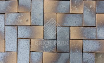 Клинкерная брусчатка ABC-Klinkergruppe Lederfarben black 200x100x45