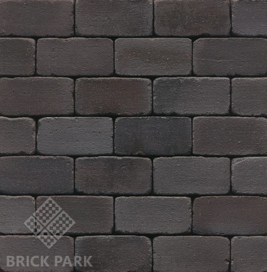 Клинкерная брусчатка Muhr Klinkerwerke 15 Schwarz-bunt Edelglanz 52