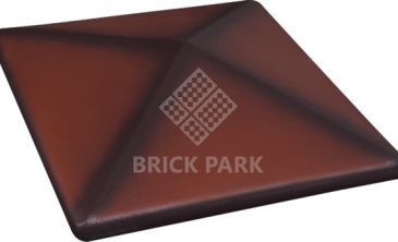 Колпаки на забор King Klinker Дикое Вино 310x310x80