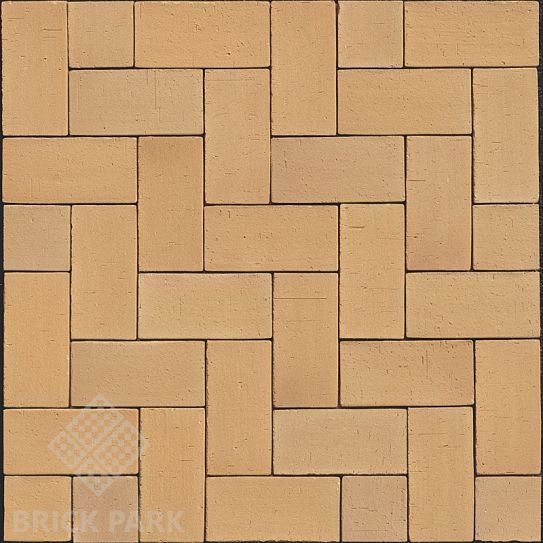 Клинкерная брусчатка Muhr Klinkerwerke 02 Gelb-bunt 40