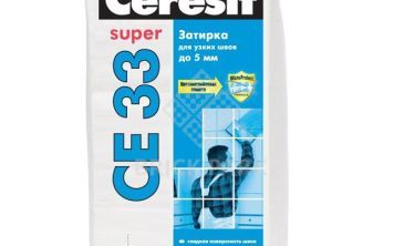 Затирка цементная для узких швов Ceresit CE 33 Super белая 25 кг