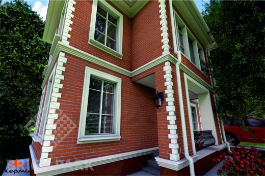 Кирпич Керма Классический красный 1 NF гладкий М175