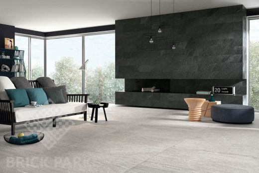 Керамогранит Italgraniti Stone Plan Lavagna Nera 10x60