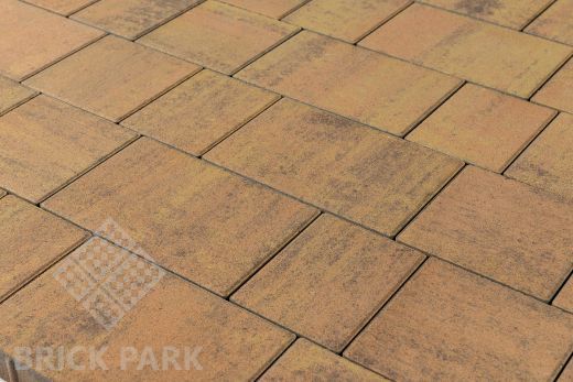 Бетонная брусчатка БРАЕР Старый город Венусбергер Color Mix Тип 17 / Прайд 120x160x40