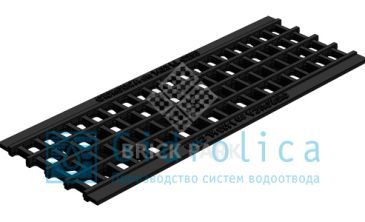 Решетка водоприемная Gidrolica Standart РВ -15.18,6.50 - ячеистая чугунная ВЧ, кл. С250