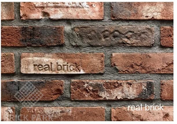 Кирпич ручной формовки Real Brick КР/0,5ПФ угловой loft RB 10 кирпичный 