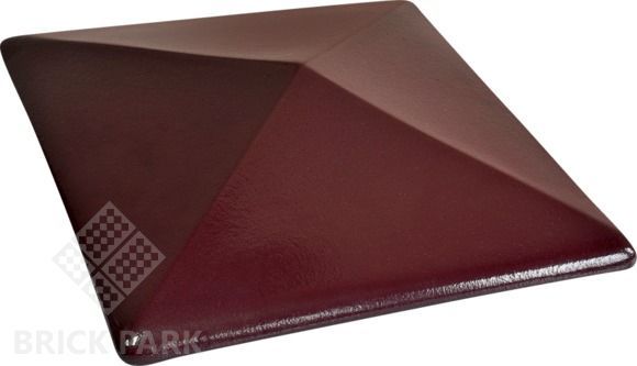Колпаки на забор King Klinker Вишневый Сад 310x310x80