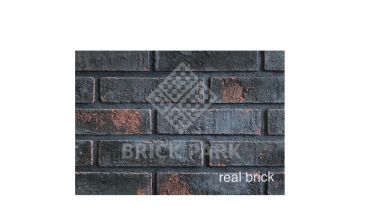 Плитка ручной работы угловая 20мм Real Brick Коллекция 2 ЧЁРНЫЙ ПРИНЦ RB 2-10 Кирпичный